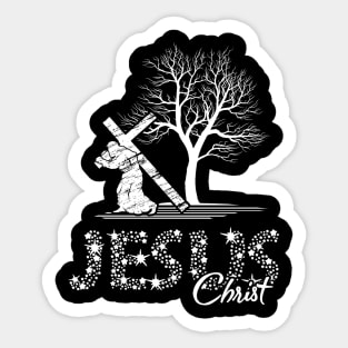 Christian Design Jesus Christ T-Shirt Sticker